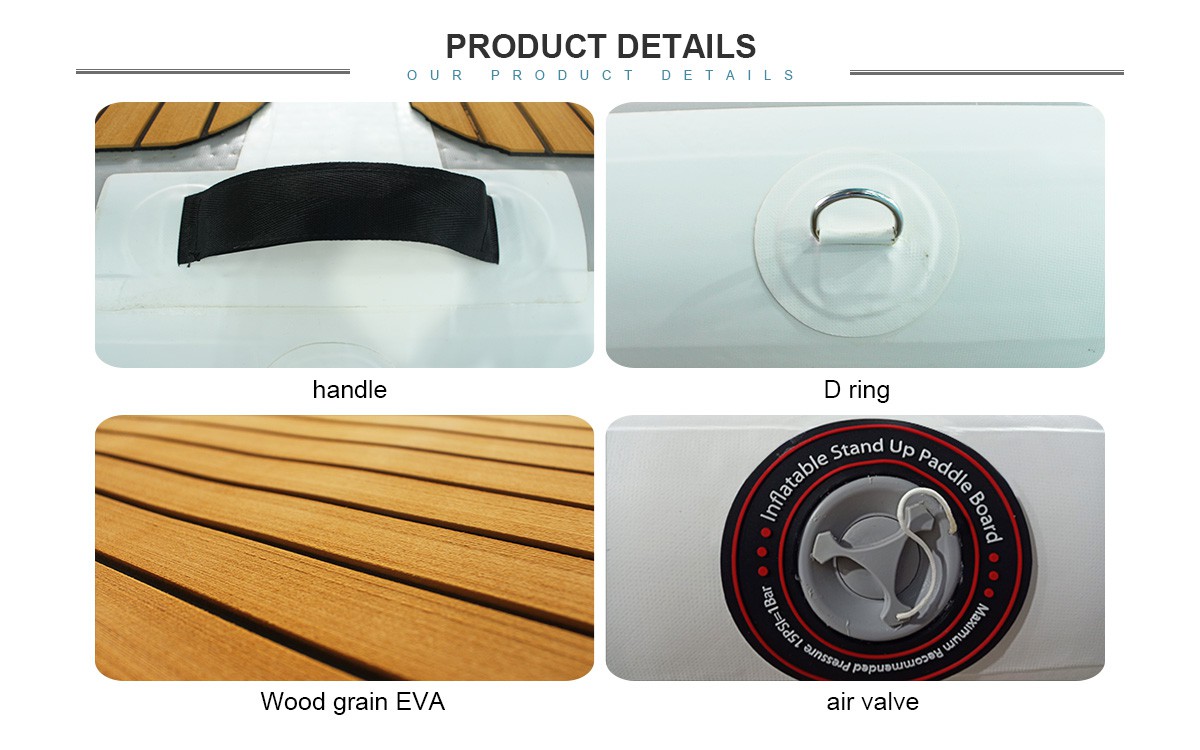 inflatable dock detail