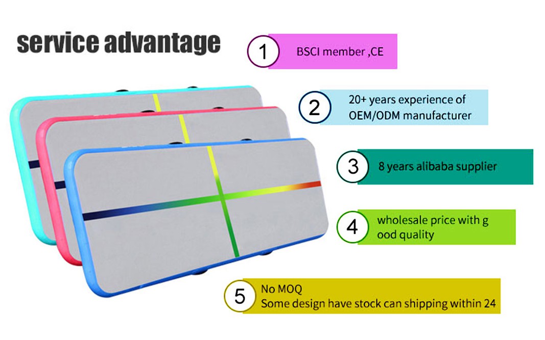 gymnastics inflatable air track