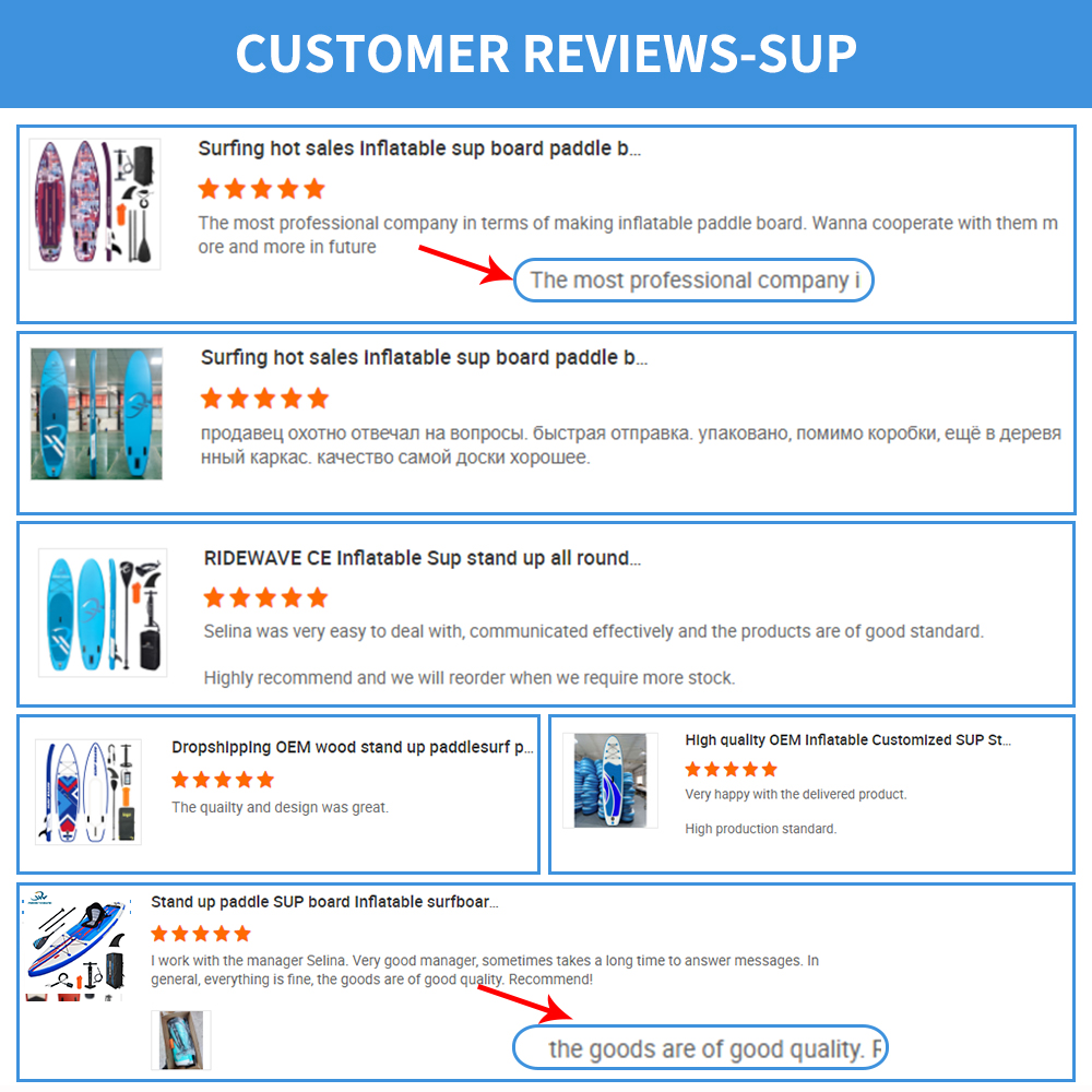 Paddle board reviews
