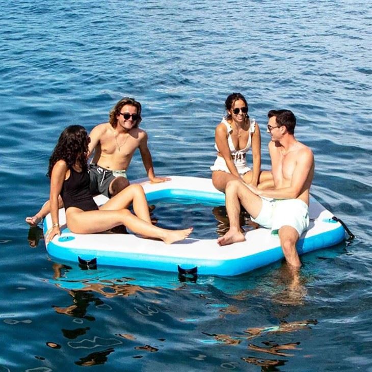 Best Inflatable Floating Dock