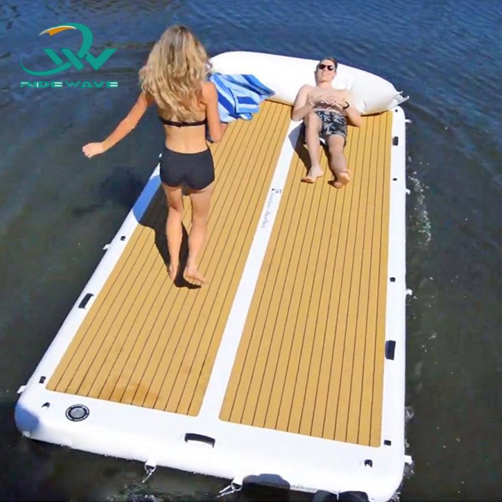 inflatable boat platform
