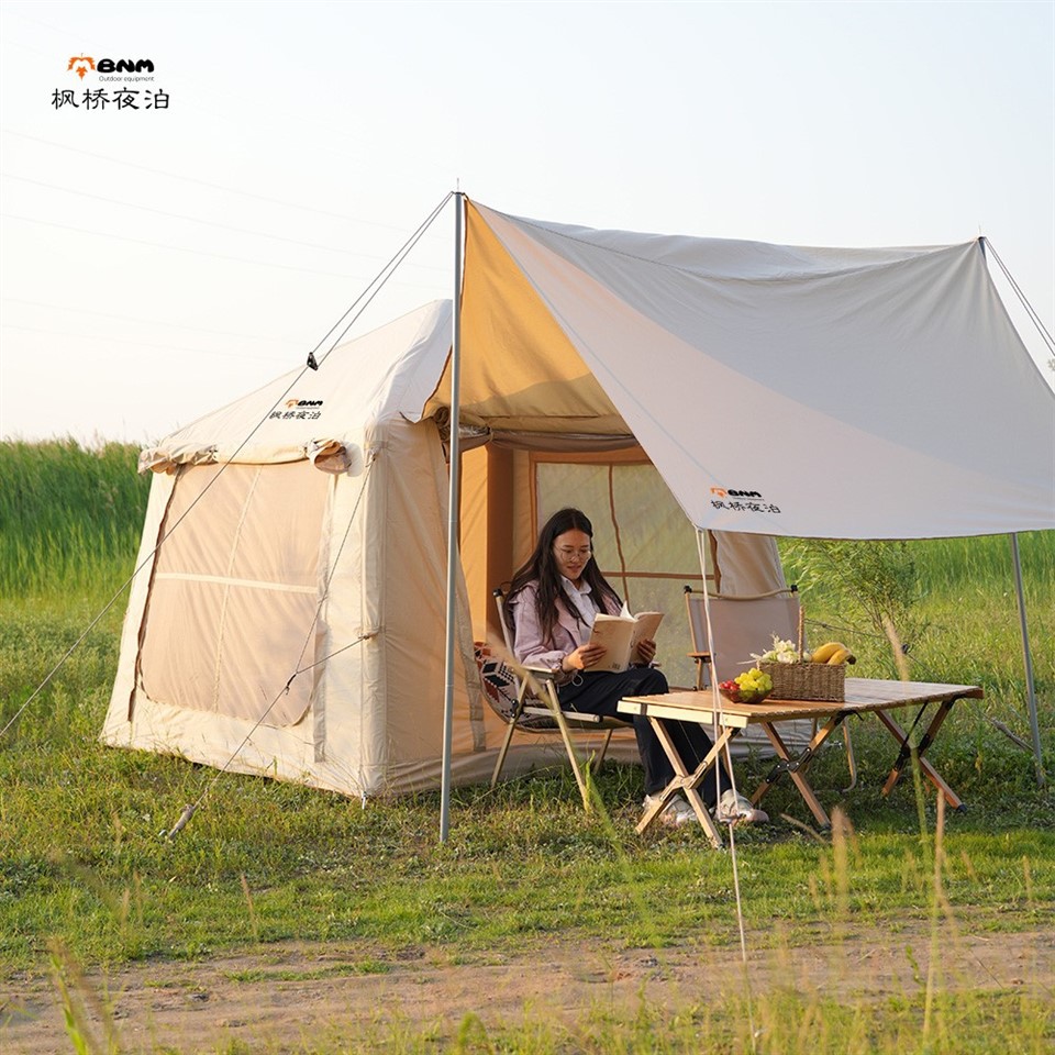 Inflatable Tent With Canopy