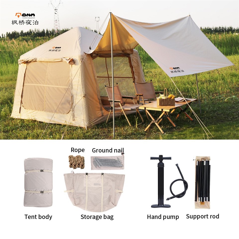 Inflatable Tent With Canopy