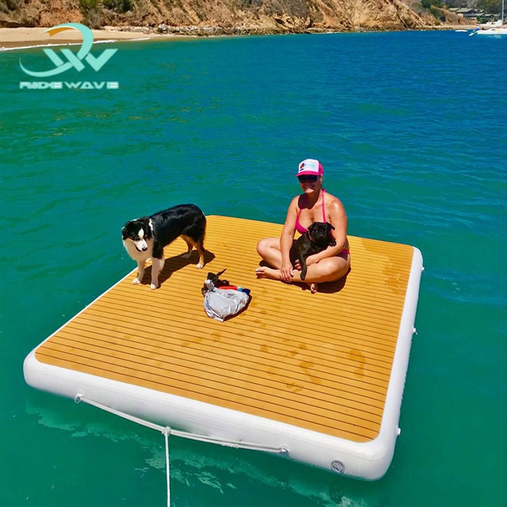 inflatable floating dock for sale