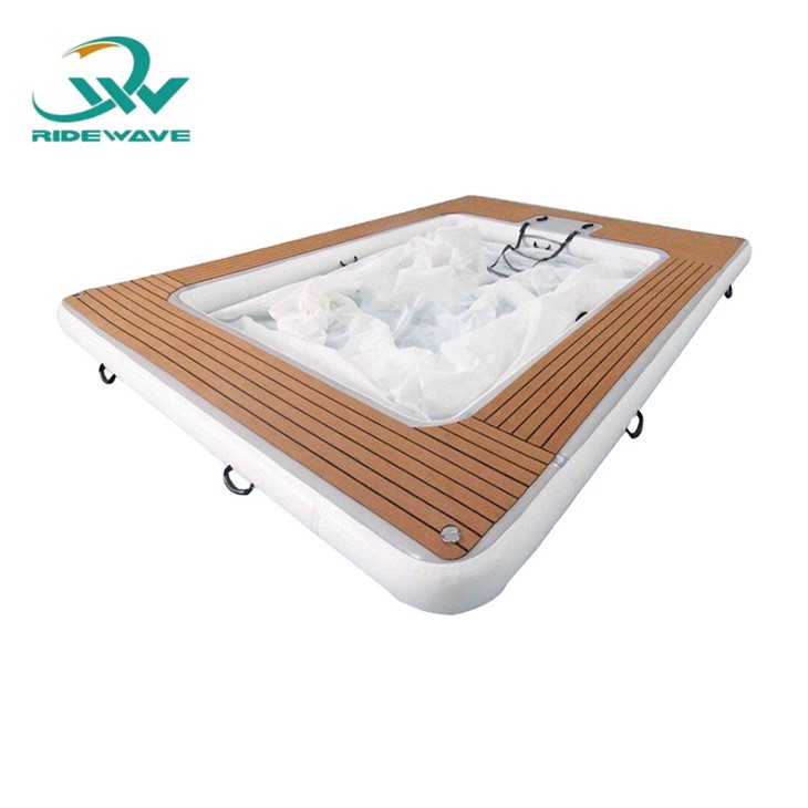 circular mesh dock