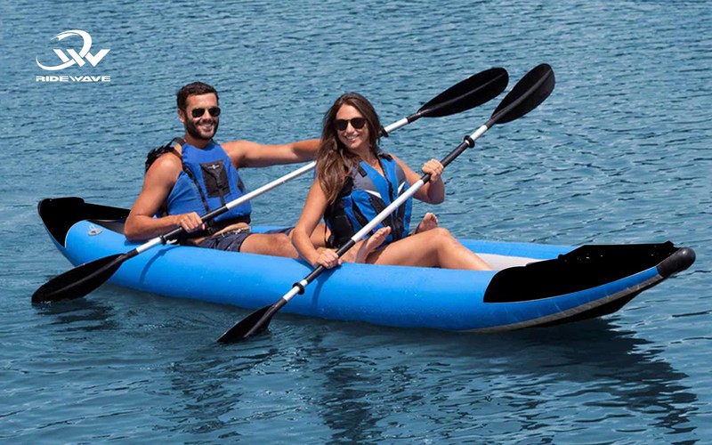 Two-seater inflatable kayak 4