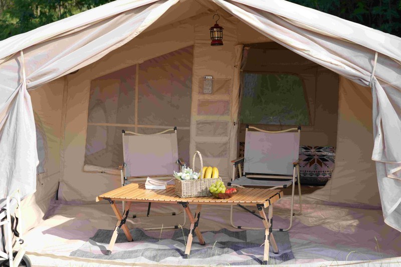 Two room inflatable tent 13