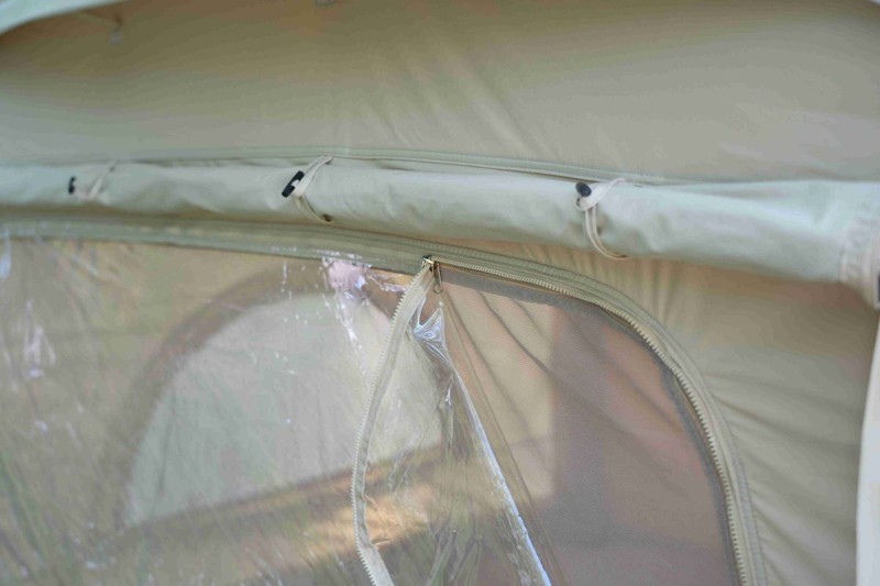 Two room inflatable tent 6