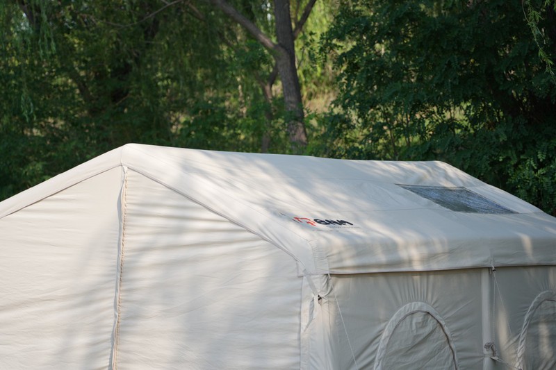 Two room inflatable tent 15