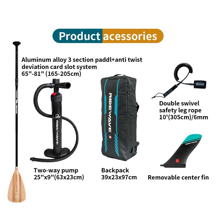 RIDEWAVE All Round - Whirlwind Series Series 12‘6‘’ Race Paddle Board SUP
