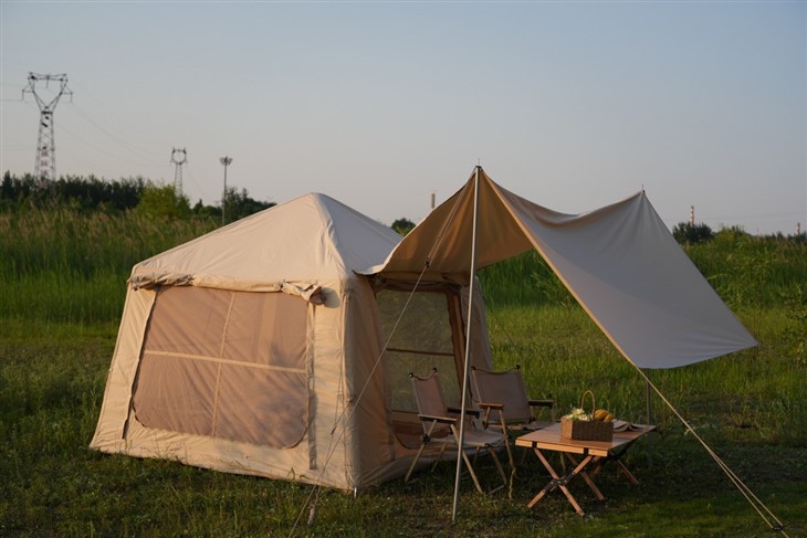Tent With Sidewalls