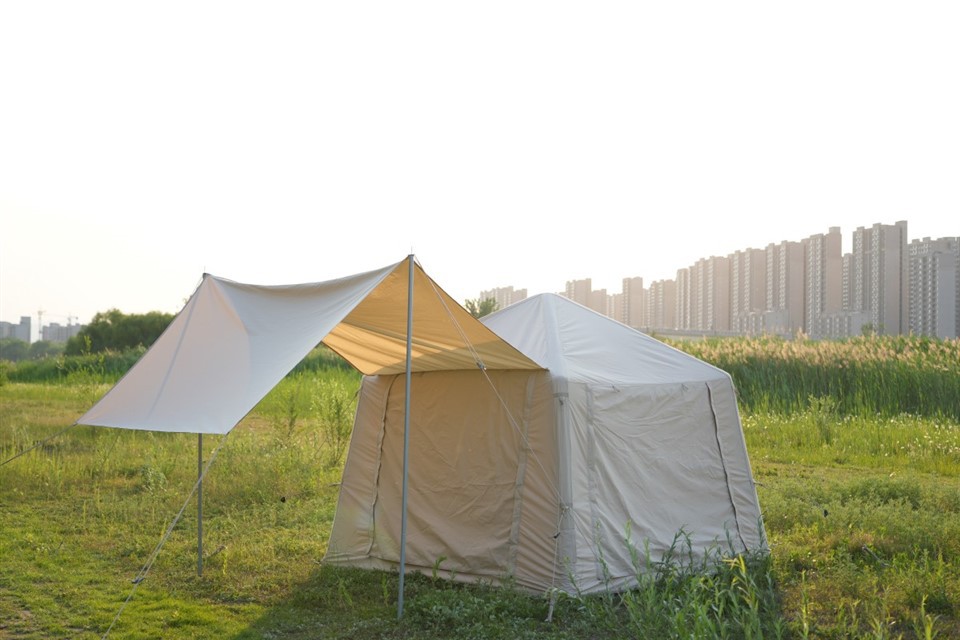 Tent With Sidewalls