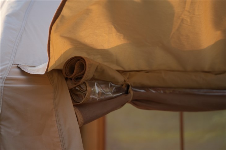 Tent With Sidewalls