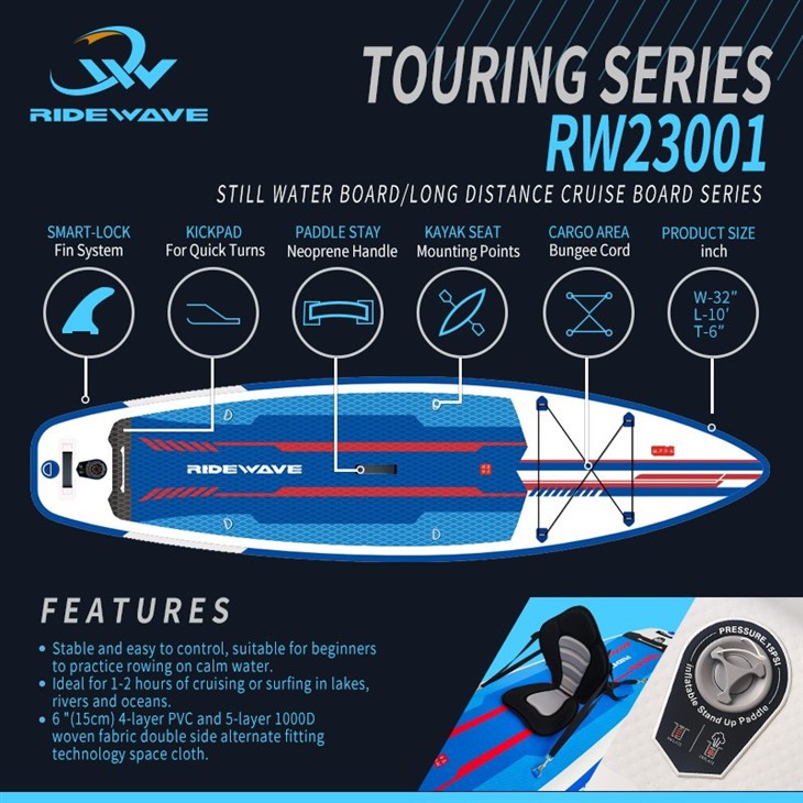 Touring Inflatable Paddle Board